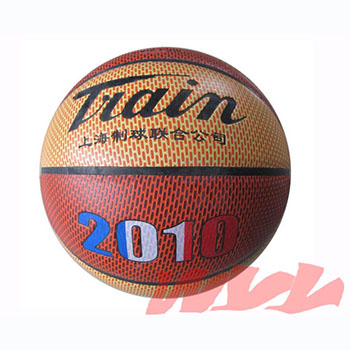 TB7907火车篮球（PU双色革）